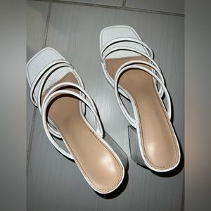 white block heels